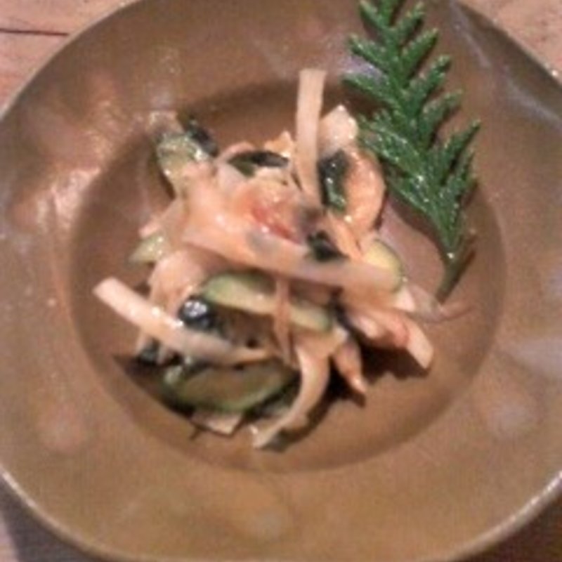 浅利とうどのぬた(ささやま)