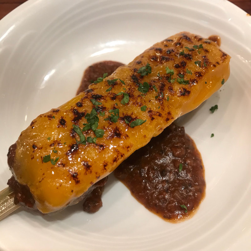 こんにゃくパルメザン(赤白 阪急三番街店)