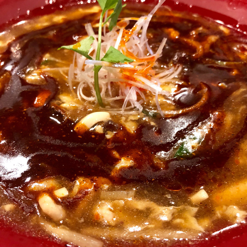 酸辣湯麺 辛さ＋3(新潟三宝亭 東京ラボ中目黒店)