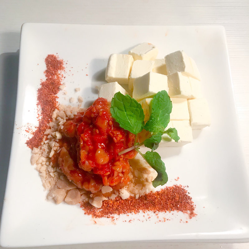 チャンジャクリームチーズ(えびすジンギスカン海月)