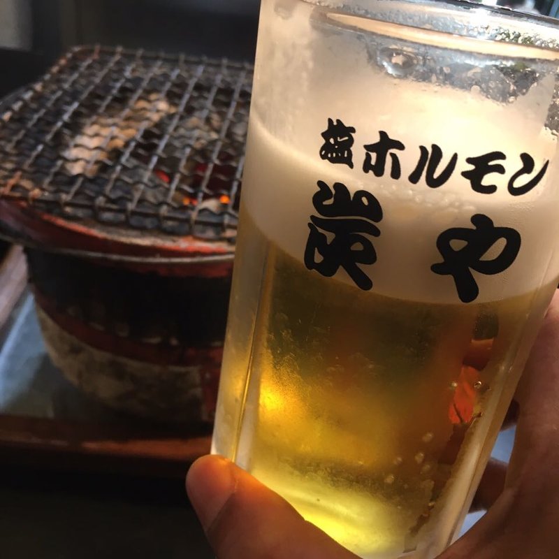 生ビール(炭や 中島公園店)