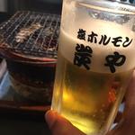生ビール(炭や 中島公園店)