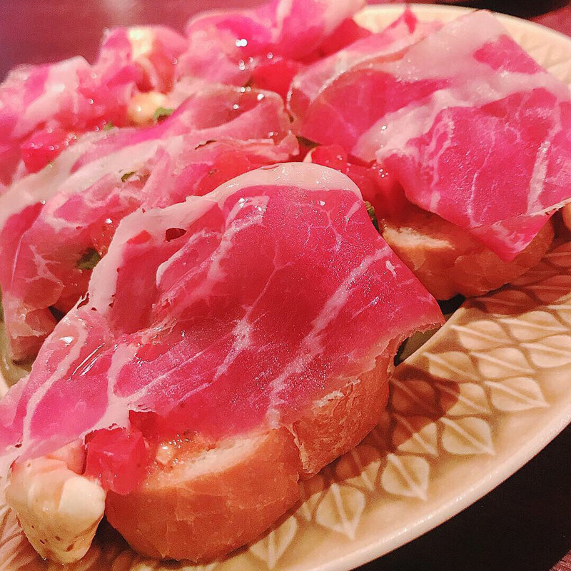 ブルスケッタ(サルーボ)