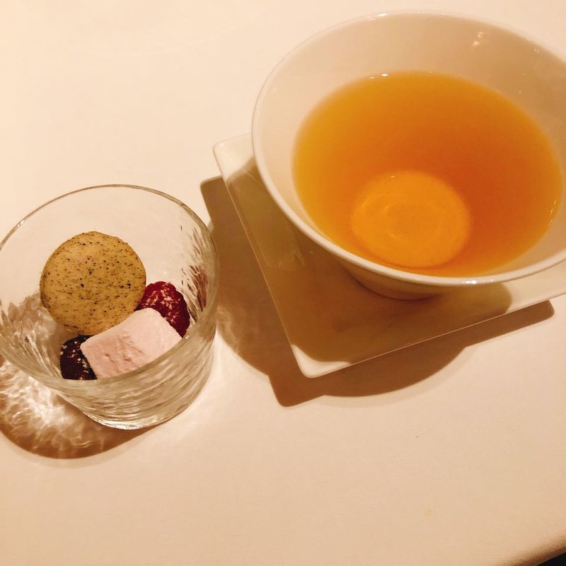 食後のデザート(リストランテASO)