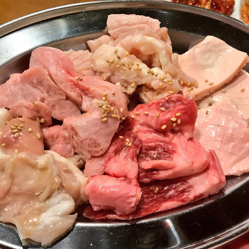 ホルモン5種盛(たまには焼肉 高円寺店)