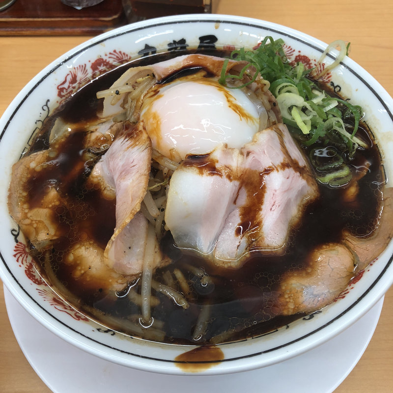 黒醤油ラーメン(丸醤屋 東須磨店 )