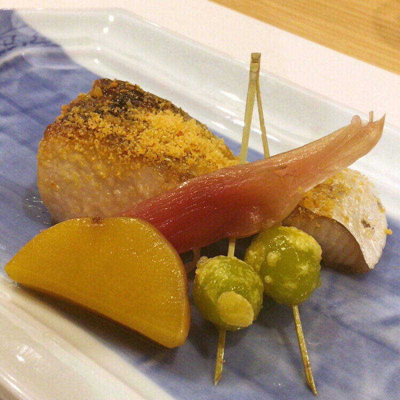 鰆のからすみ焼き(阿波座 なが友)