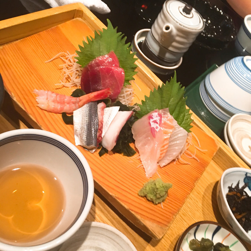 刺身定食(海鮮問屋 地魚屋 三田店)