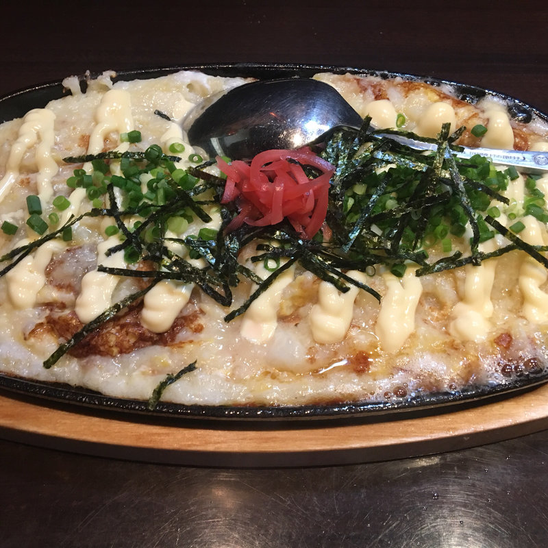 山芋鉄板焼き(飯屋 だゑん 〜拿縁〜)