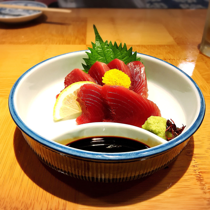 戻りカツオお造り(ここら屋 中目黒店 )