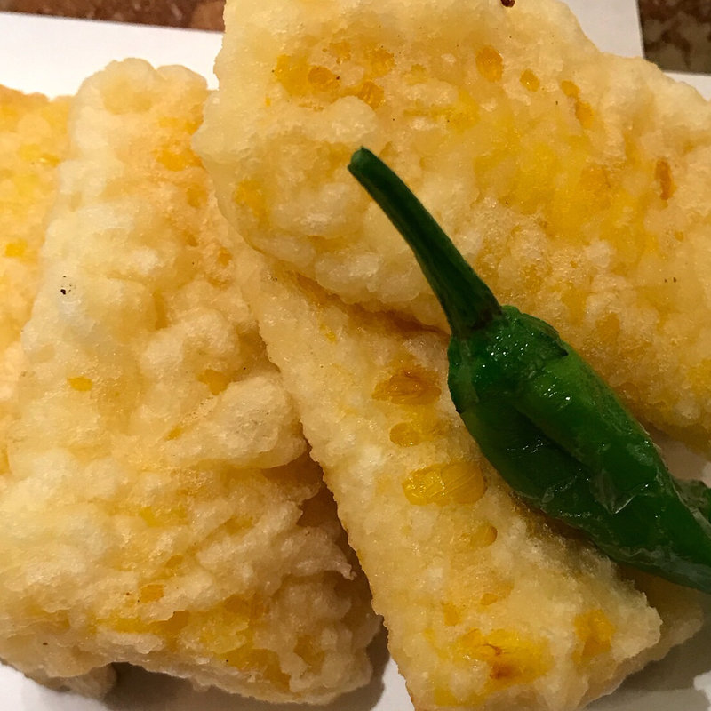 とうもろこし天(写楽 赤坂店 （しゃらく）)