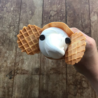 ゾウノハナソフトクリーム(象の鼻カフェ)