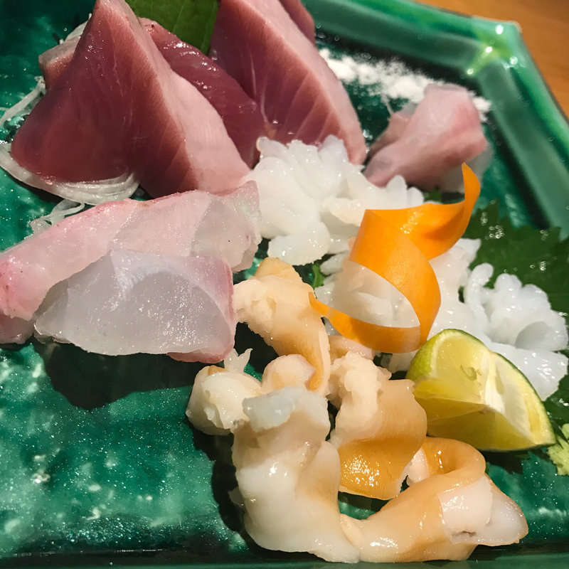 お造り盛り合わせ(たけつら 四季素材 )