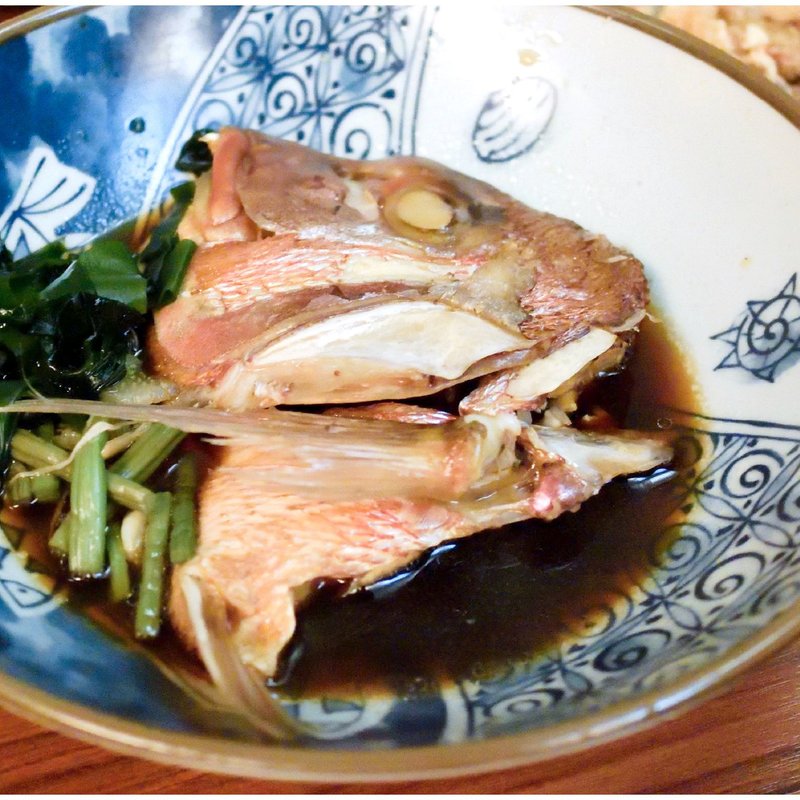 鯛かぶとの煮付け(郷土料理 五志喜 本店 （ごしき）)