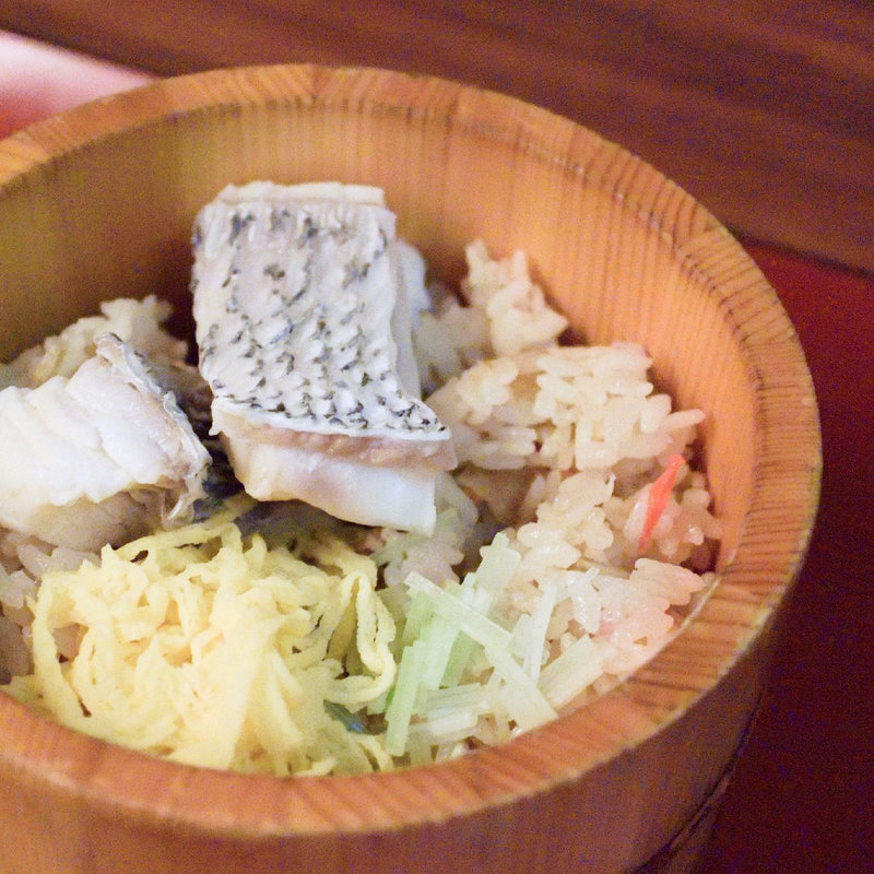 松山鯛めし(郷土料理 五志喜 本店 （ごしき）)