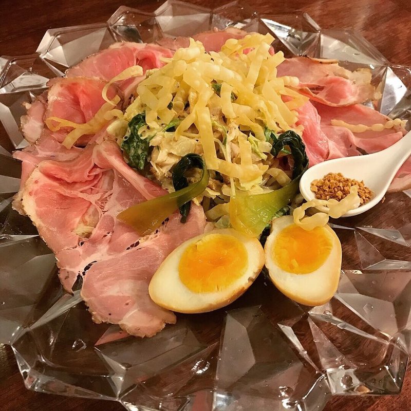 限定 チャイニーズチキンサラダ麺(海老丸らーめん)
