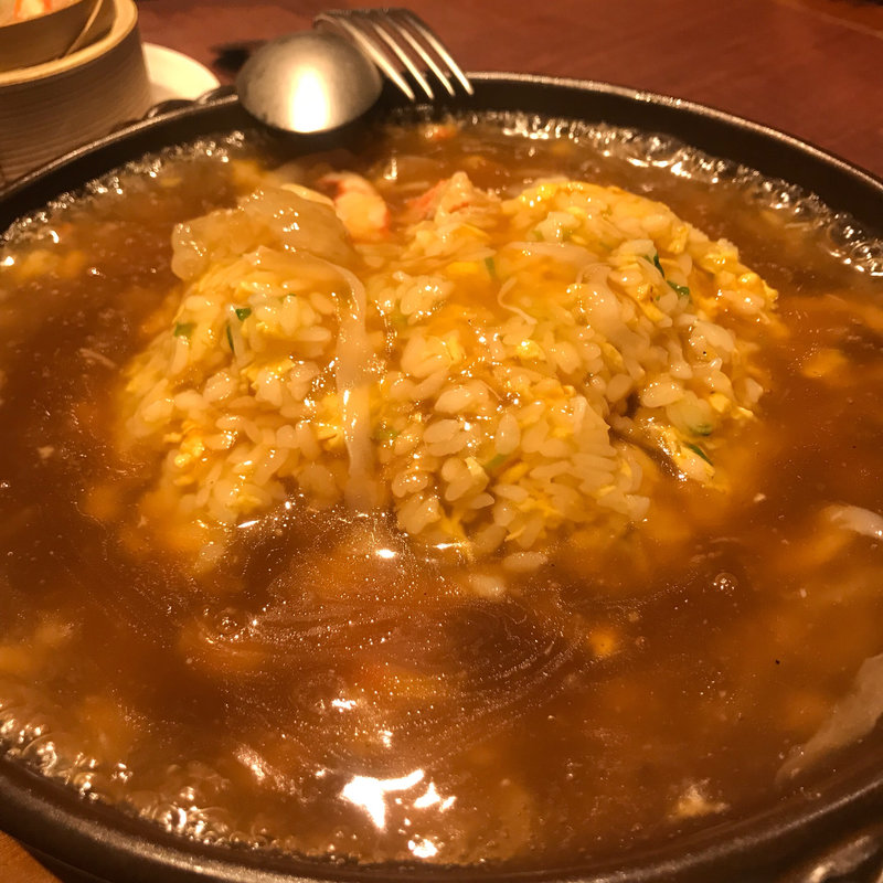 あんかけチャーハン(中国料理 青冥 Ching Ming 大丸梅田店)