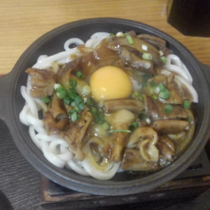 ホルモン甘みそ鉄板焼き定食(めし家白馬 )