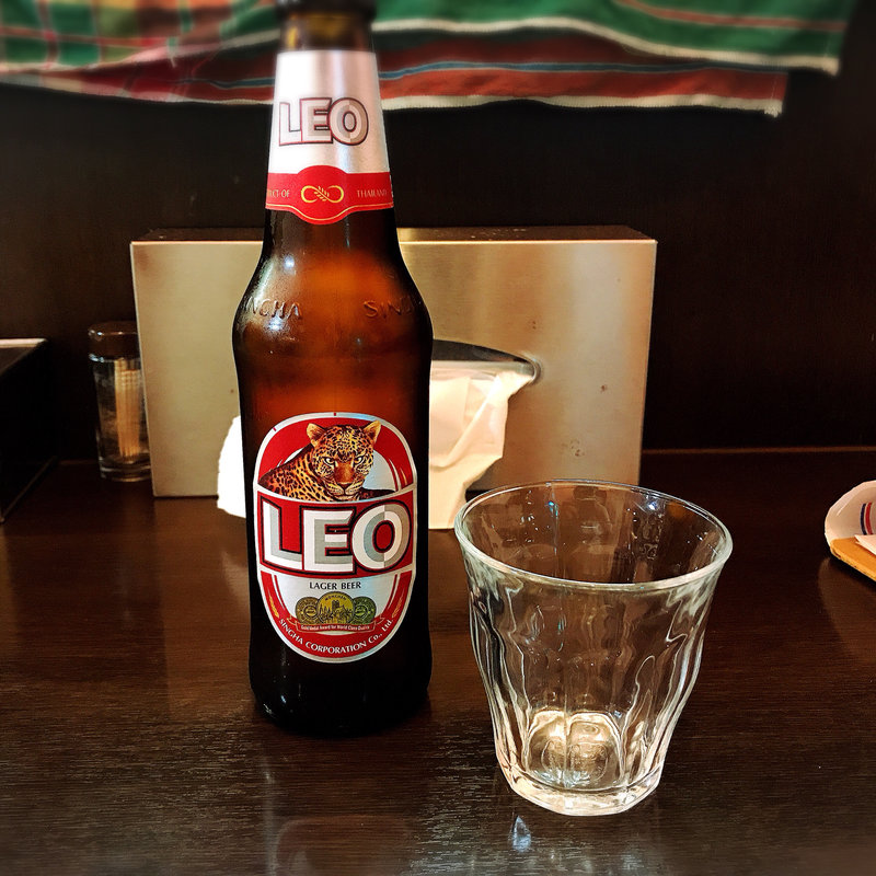 LEOビール(タイ東北モーラム酒店)