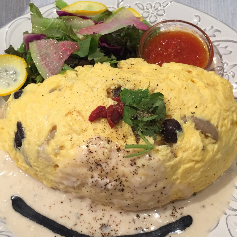 きのこのオムライス(CAFE By the See)