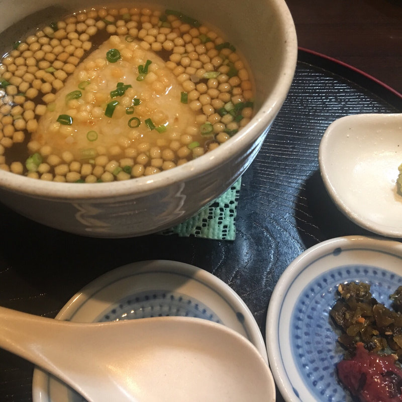 焼きおにぎり出汁茶漬け(飯屋 だゑん 〜拿縁〜)
