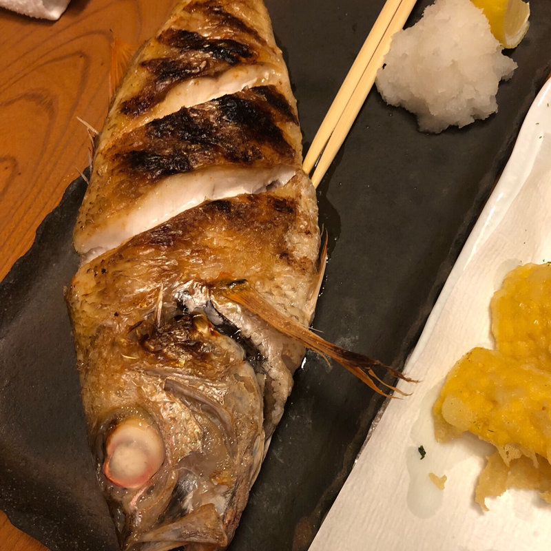 のどぐろの塩焼き(笠組 本店 （かさぐみ）)