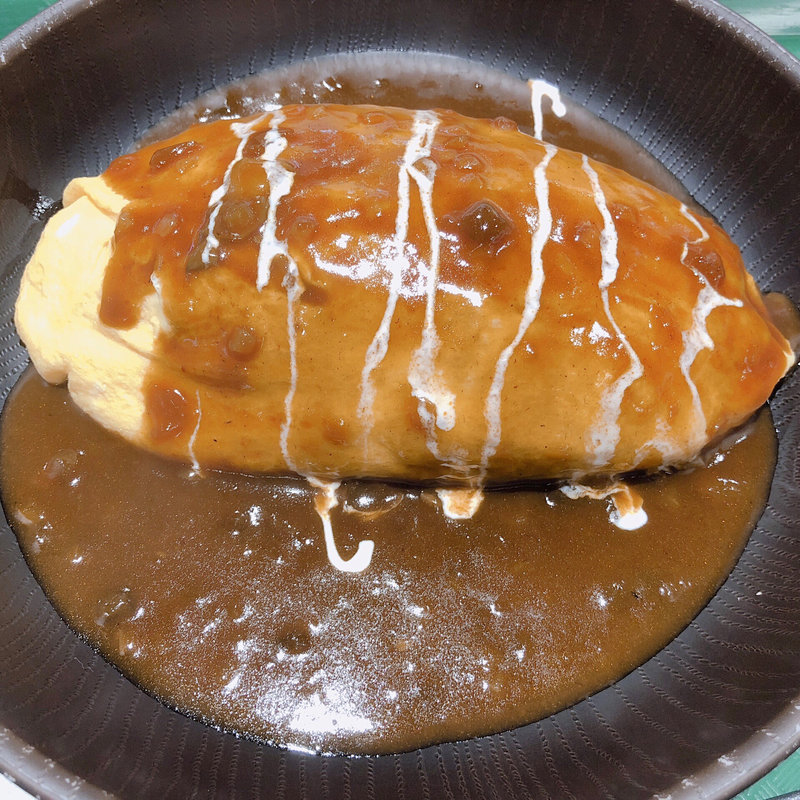 ハヤシオムライス(ポムの樹Jr.)