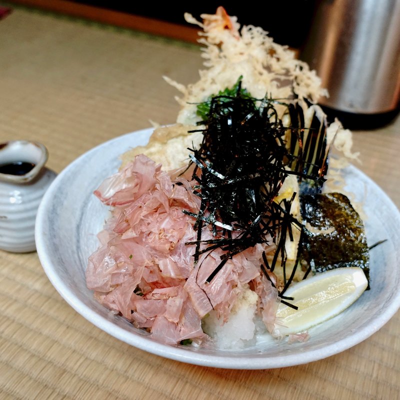 ぜにや天ぶっかけ（小）(どとうぜにや)