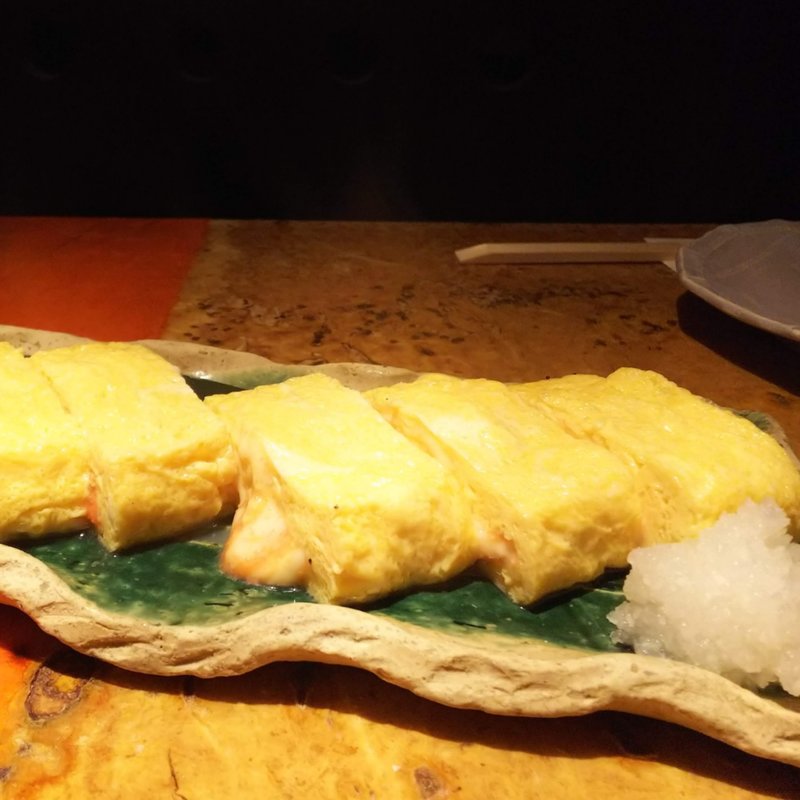 明太チーズのだし巻き玉子(竹蔵  川越西口本店)