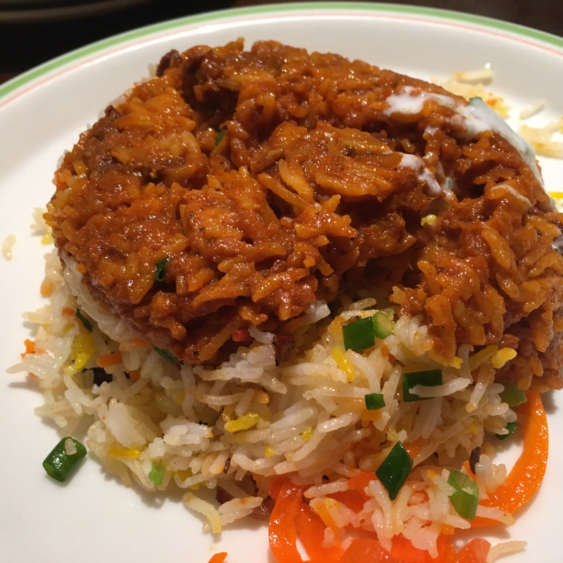 マトンビリヤニ(Dehli Heights Kasai)