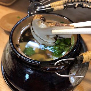 松茸の土瓶蒸し(みわ寿司)