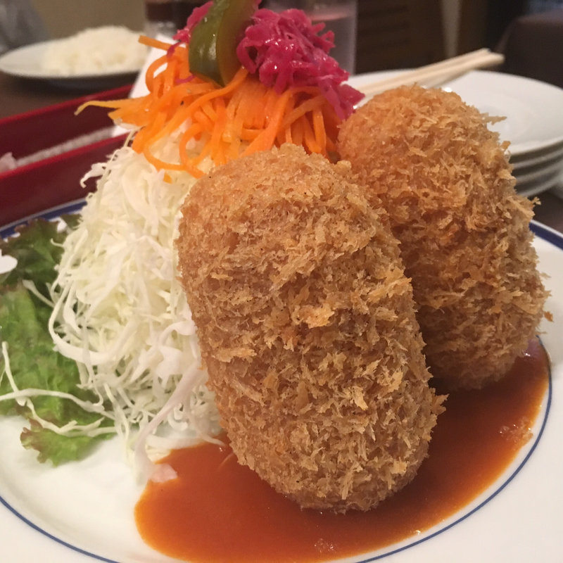 カニクリームコロッケ(洋食工房 ヒロ)
