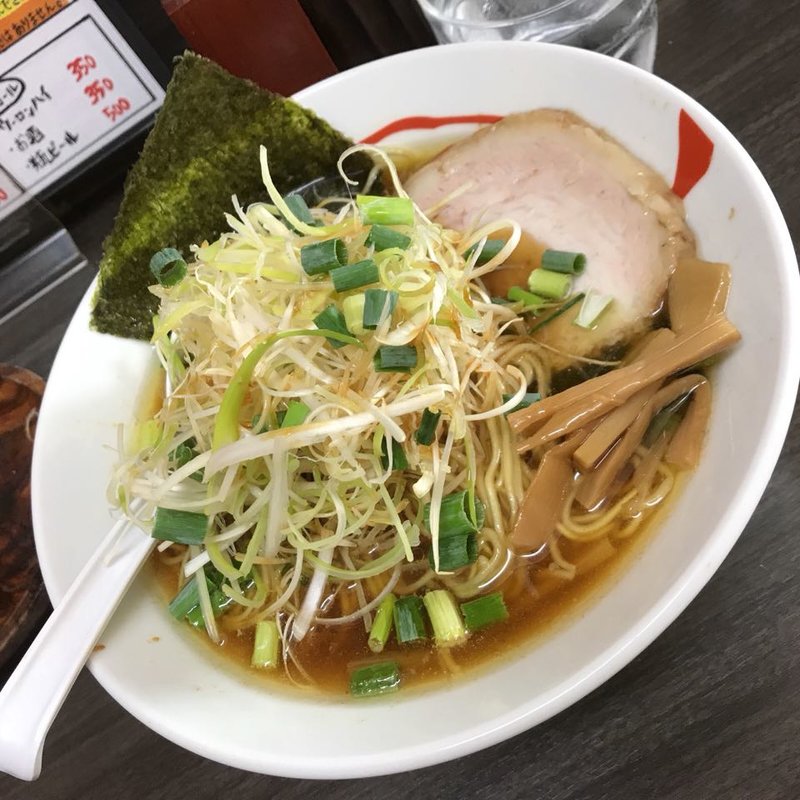 ネギラーメン(らぁめん 風和梨)
