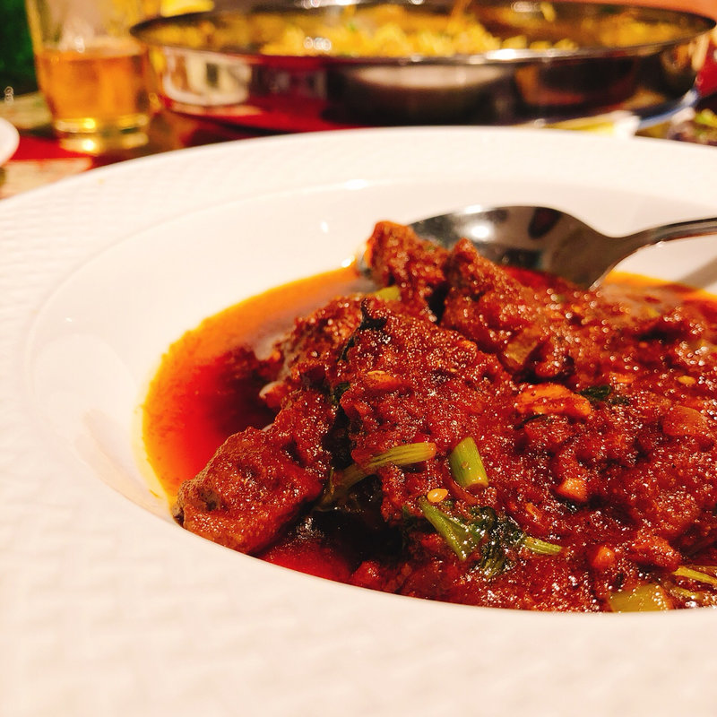 マトンとブラックペッパーのカレー(ガラムマサラ)