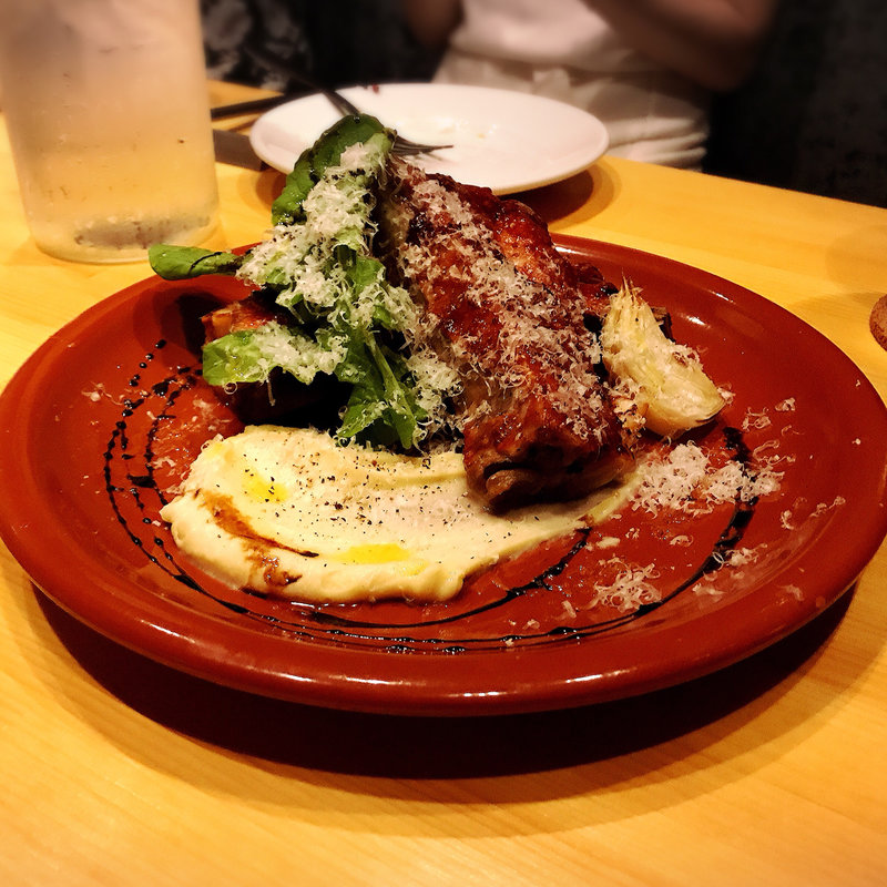 スペアリブの炭焼きコンフィ(BooBoo)