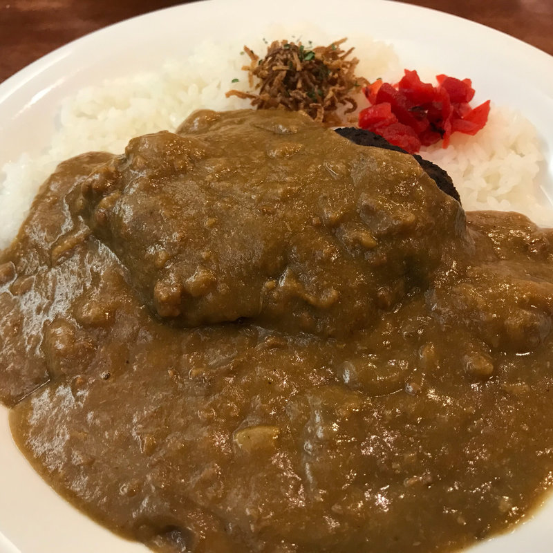 ハンバーグカレーセット(フルーツガーデン シン・サン （Fruit Garden 新・SUN）)