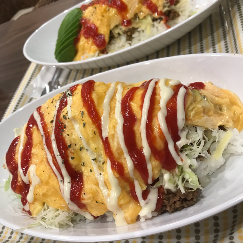 オムタコライス(きじむなぁ イオンモール沖縄ライカム店 （KIJIMUNA）)