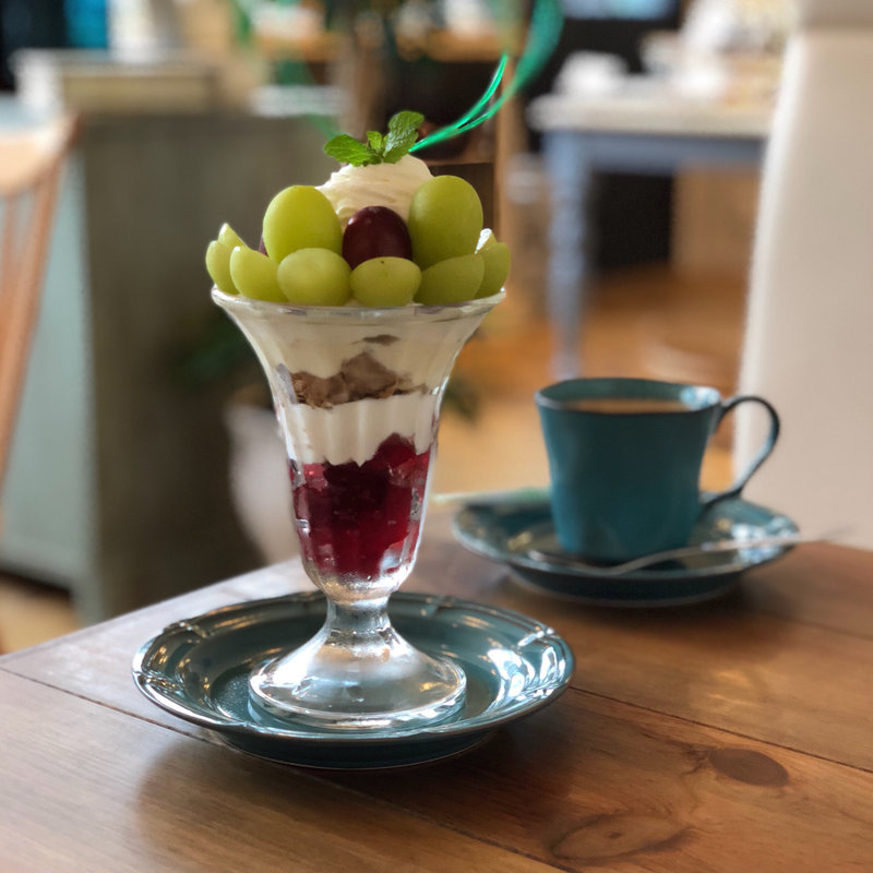 マスカットのパフェ(biquette)