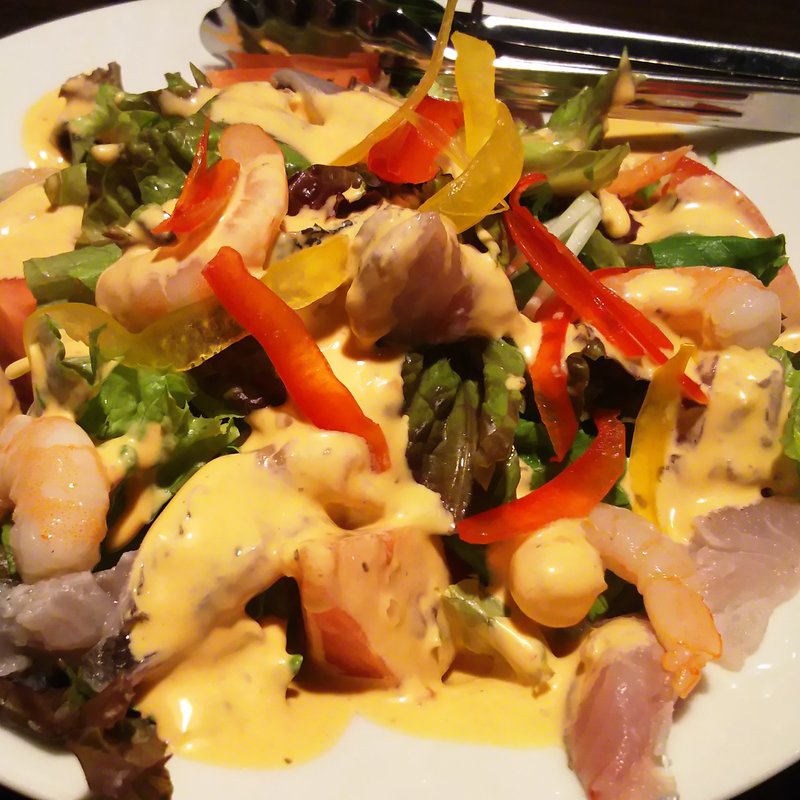 はなの舞海鮮サラダ(はなの舞 京王稲田堤店 )