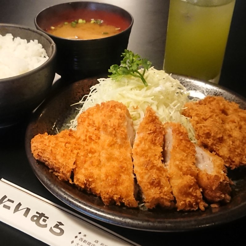 ロースメンチカツランチ(とんかつ にいむら 本店 )