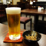 生ビール(蕎麦 おざき)