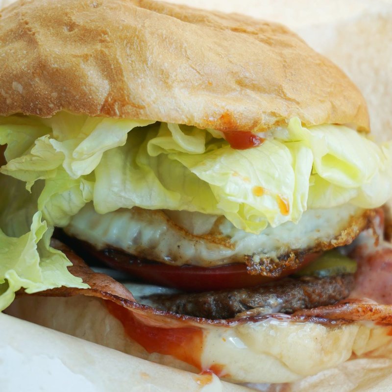 ベーコンエッグバーガー(ハンバーガー工房 gringrin)