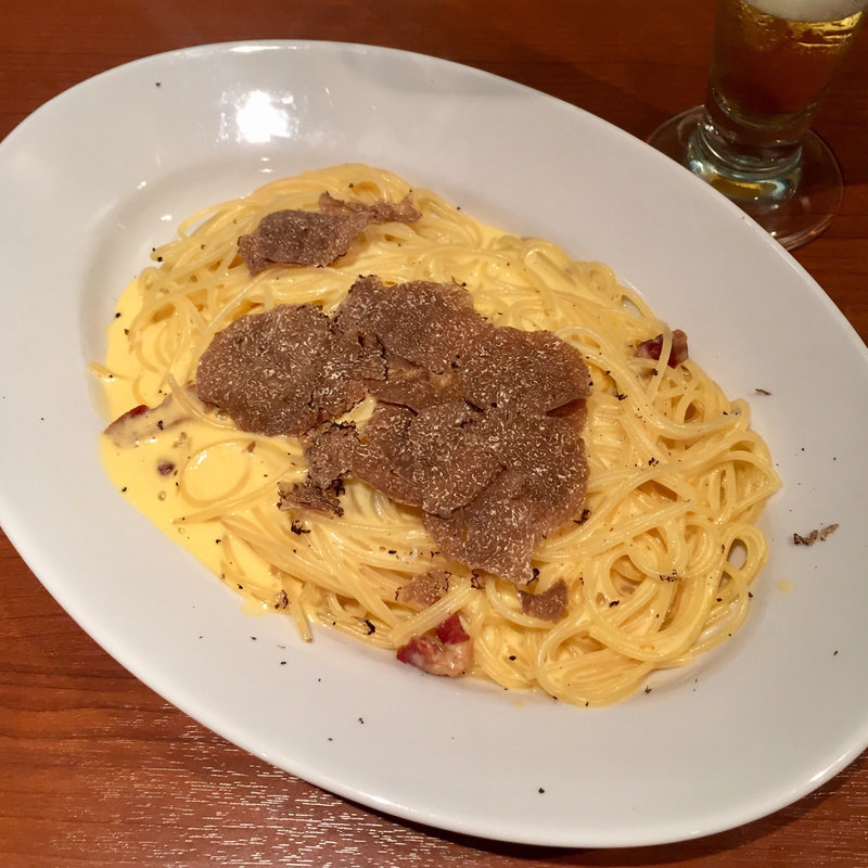 トリュフ香るカルボナーラ(ヒロ プリモ)