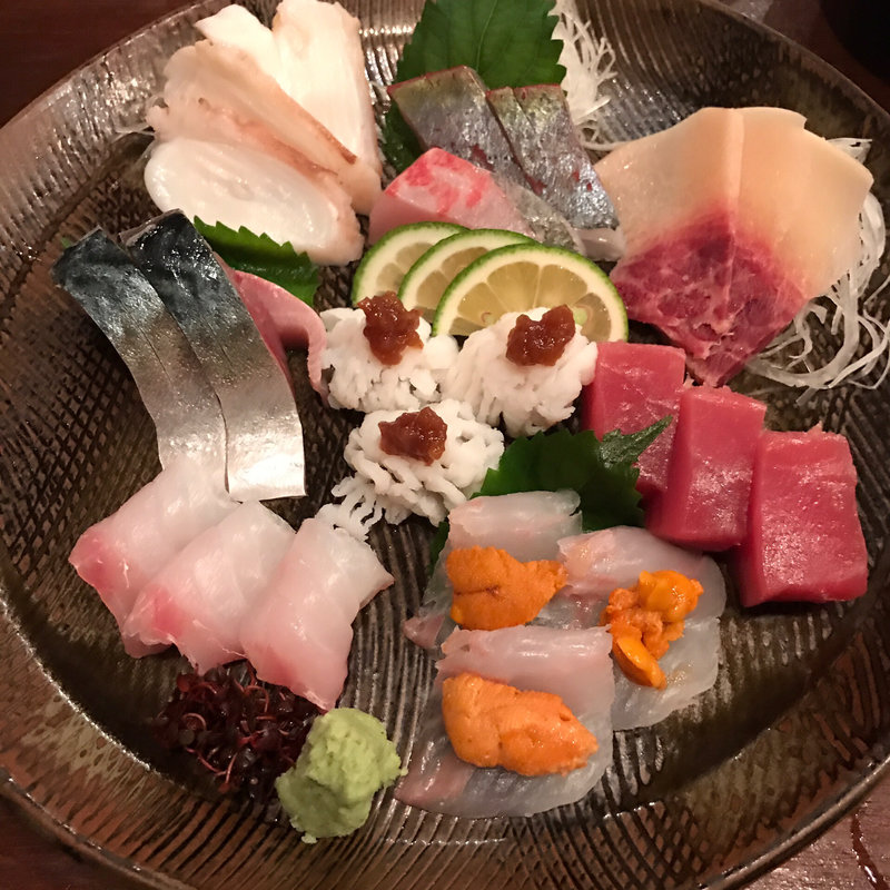 刺身の盛り合わせ(博多 ほてい屋)