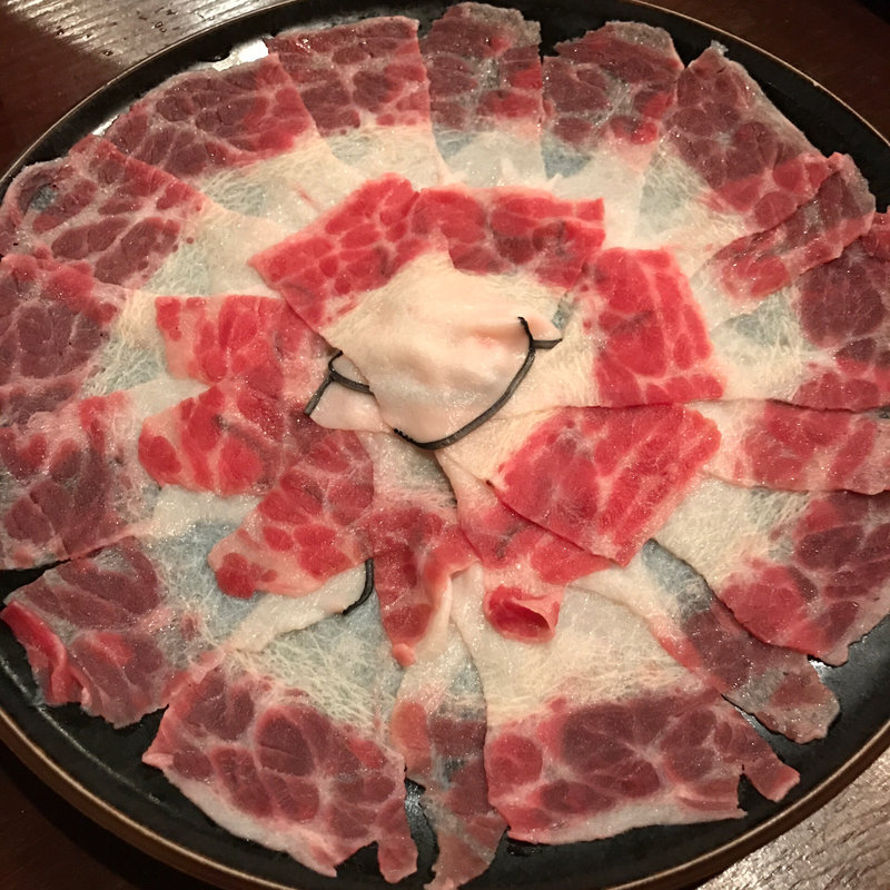 鯨ねウネのしゃぶしゃぶ(博多 ほてい屋)