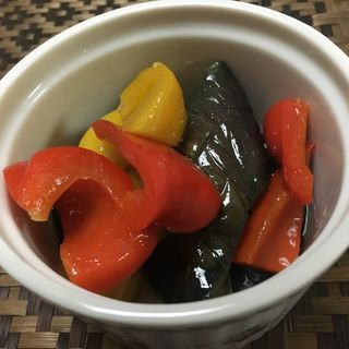 茄子とパプリカの煮びたし(深田総菜)