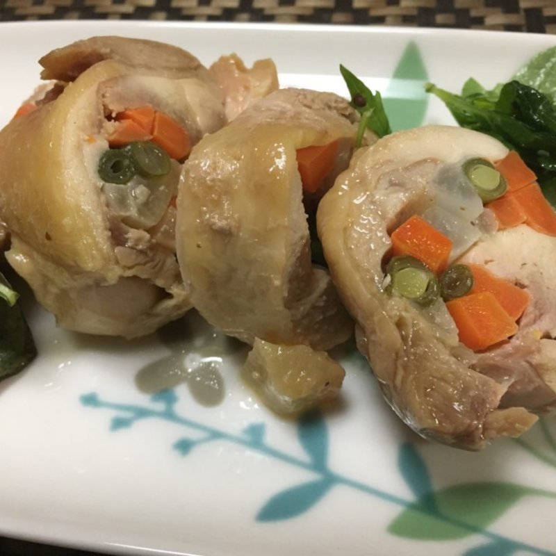 鶏モモ根菜巻き(深田総菜)