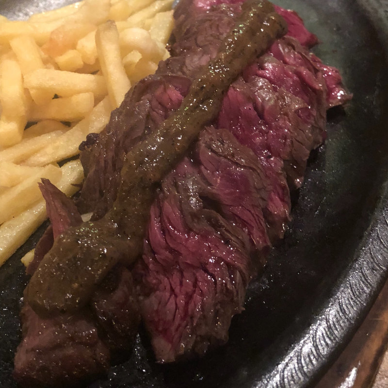 USプライムビーフハンガーステーキ(ゼスト キャンティーナ お台場 （ZEST CANTINA）)