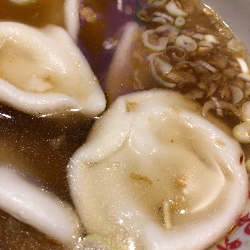 広東風三鮮スープ餃子(阿里城 中野坂上店)