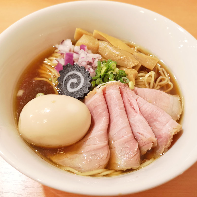 特製のどぐろそば(らぁ麺 はやし田 池袋店)